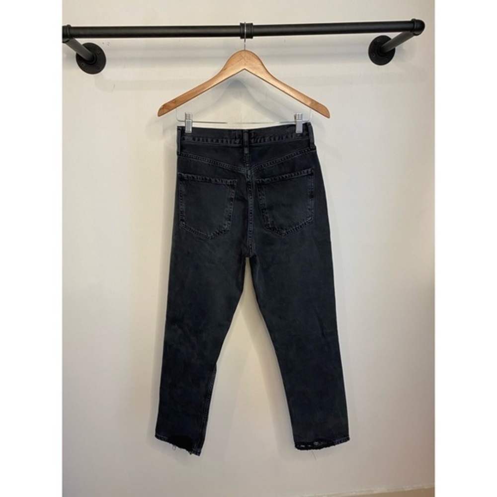 AGOLDE Riley High Rise Straight Crop Distressed - Picture 6 of 9